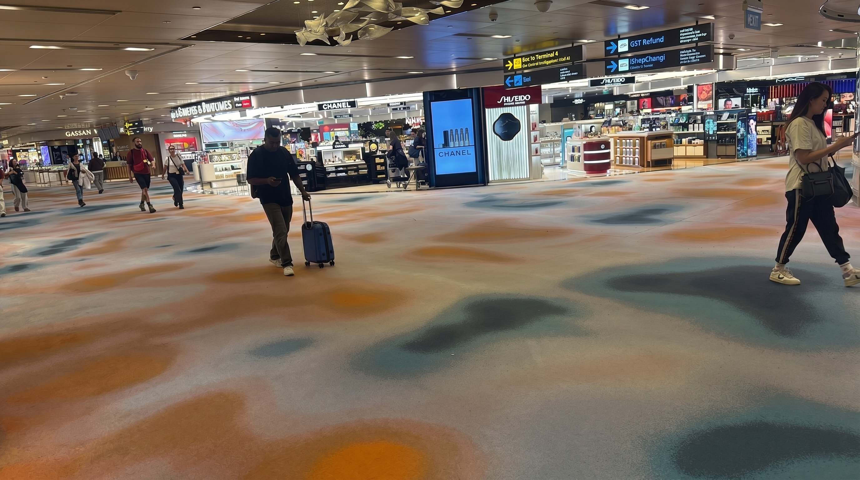Changi Airport — carpet installation by Neighborhood Carpet