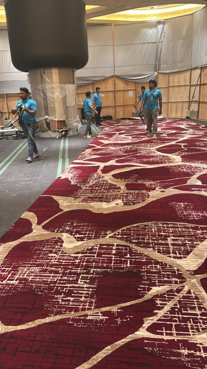 Resorts World Sentosa — carpet installation by Neighborhood Carpet